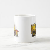 Tasse de café de camion de chasse-neige (Centre)