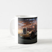 Tasse de café de "camion de duel" de Peterbilt (Devant gauche)