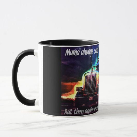 Tasse de café de camionneur (Gauche)