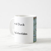 Tasse de café de canard en bois (Devant gauche)