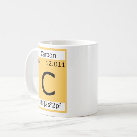 Tasse de café de carbone (Devant gauche)