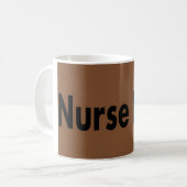 tasse de café de carburant d'infirmière (Devant gauche)