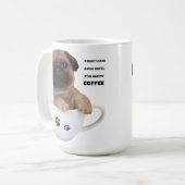 Tasse de café de carlin (Devant gauche)