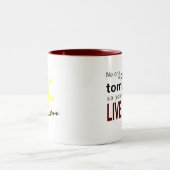 Tasse de café de Carpe Diem (Centre)