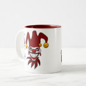 Tasse de café de carte de joker (Devant gauche)
