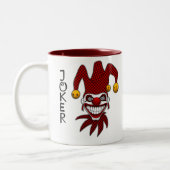 Tasse de café de carte de joker (Gauche)