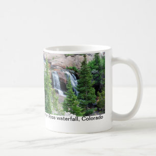 Tasse de café de cascade du Colorado