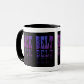 TASSE DE CAFÉ DE CEINTURE NOIRE (Devant gauche)