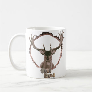 Tasse de café de cerfs communs