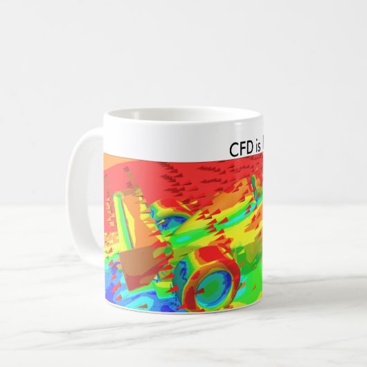 Tasse de café de CFD (Devant gauche)