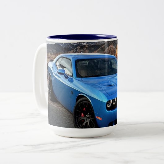 Tasse de café de challengeur de Hellcat de Dodge (Devant gauche)