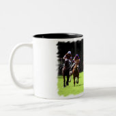 Tasse de café de champ de course de chevaux (Gauche)