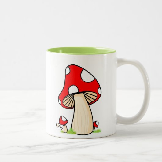 Tasse de café de champignon (Droit)