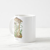 Tasse de café de champignon de parasol (Devant gauche)