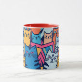 tasse de café de chat (Centre)
