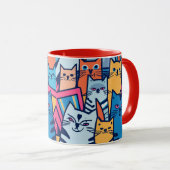 tasse de café de chat (Devant droit)