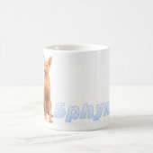 Tasse de café de chat de Sphynx (Centre)