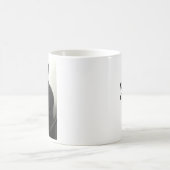 Tasse de café de chat noir (Centre)