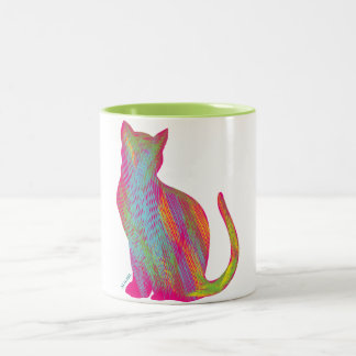 Tasse de café de Chat-titude