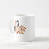 Tasse de café de chatons d'amour (Devant gauche)