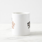 Tasse de café de chatons d'amour (Centre)