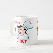 Tasse de café de chef d'amusement (Devant gauche)