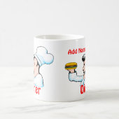 Tasse de café de chef d'amusement (Centre)