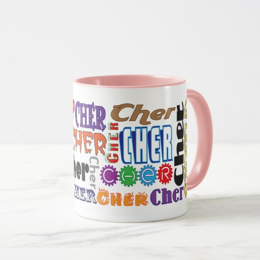 Tasse de café de Cher (Devant droit)