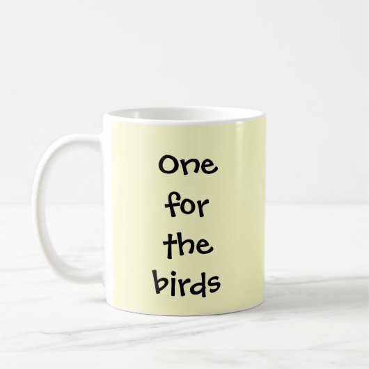 Tasse de café de Chickadee (Gauche)