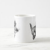 tasse de café de chien (Centre)