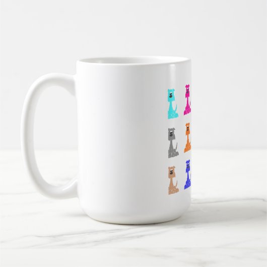 tasse de café de chien (Gauche)