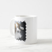 Tasse de café de chien de Kooikerhondje (Devant gauche)