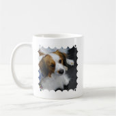 Tasse de café de chien de Kooikerhondje (Gauche)
