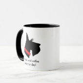 Tasse de café de chien de Scottie (Devant gauche)