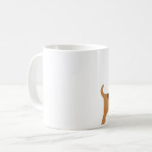 Tasse de café de chiot de chien de beagle (Devant gauche)