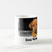 Tasse de café de chiot de Rhodesian Ridgeback (Centre)