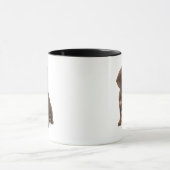 Tasse de café de chiot de teckel (Centre)