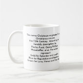 Tasse de café de Christman 15oz (Gauche)