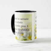 Tasse de café de citation d'amitié (Devant gauche)