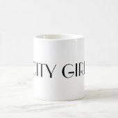 Tasse de café de citation de FILLE de VILLE (Centre)
