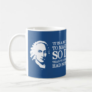 Tasse de café de citation de Jonathan Edwards