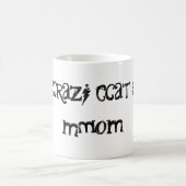 Tasse de café de citation de la maman du chat de (Centre)