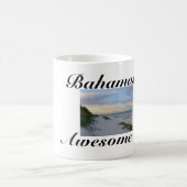 Tasse de café de citation de plage des Bahamas (Centre)