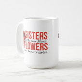 Tasse de café de citation de soeur (Devant gauche)
