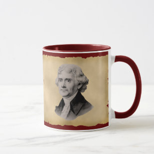 Tasse de café de citation de Thomas Jefferson