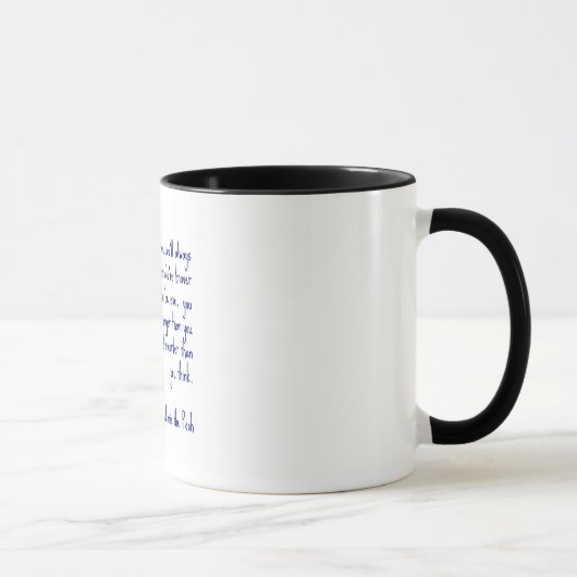 Tasse de café de citation de Winnie the Pooh (Droite)