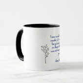 Tasse de café de citation de Winnie the Pooh (Devant gauche)