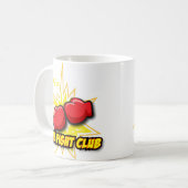 Tasse de café de club de combat (Devant gauche)