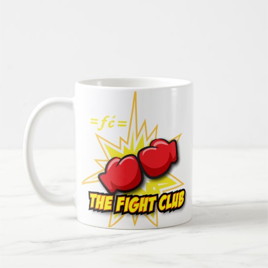 Tasse de café de club de combat (Gauche)