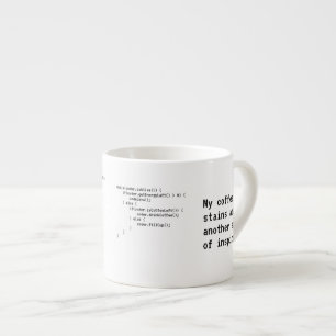 Tasse de café de codeur de Java